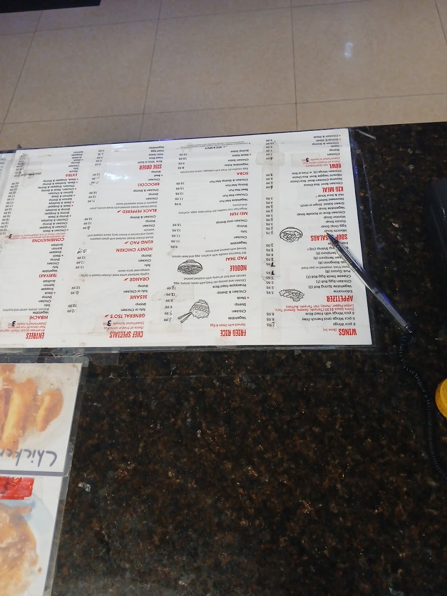 Menu Fuji Hibachi-7