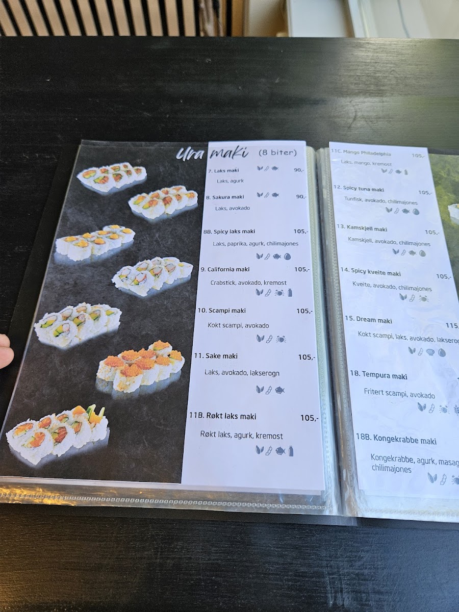 Menu Fuji Sushi Sandefjord-7