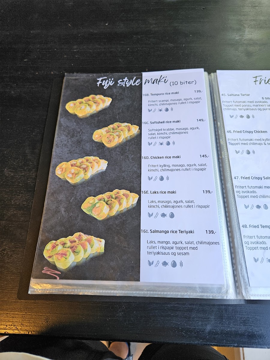 Menu Fuji Sushi Sandefjord-8