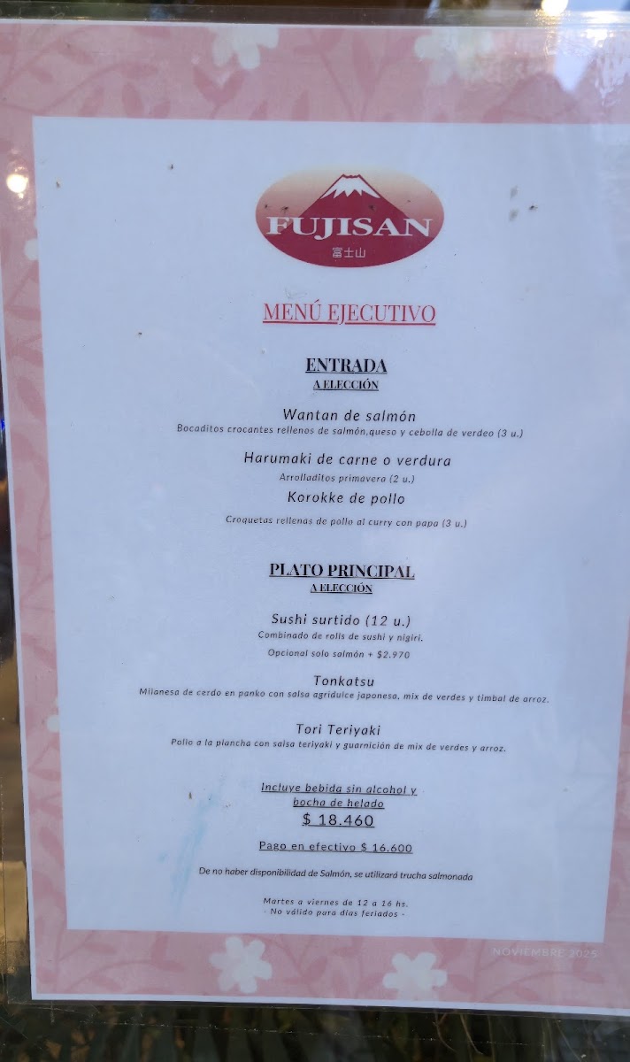 Menu Fujisan-10