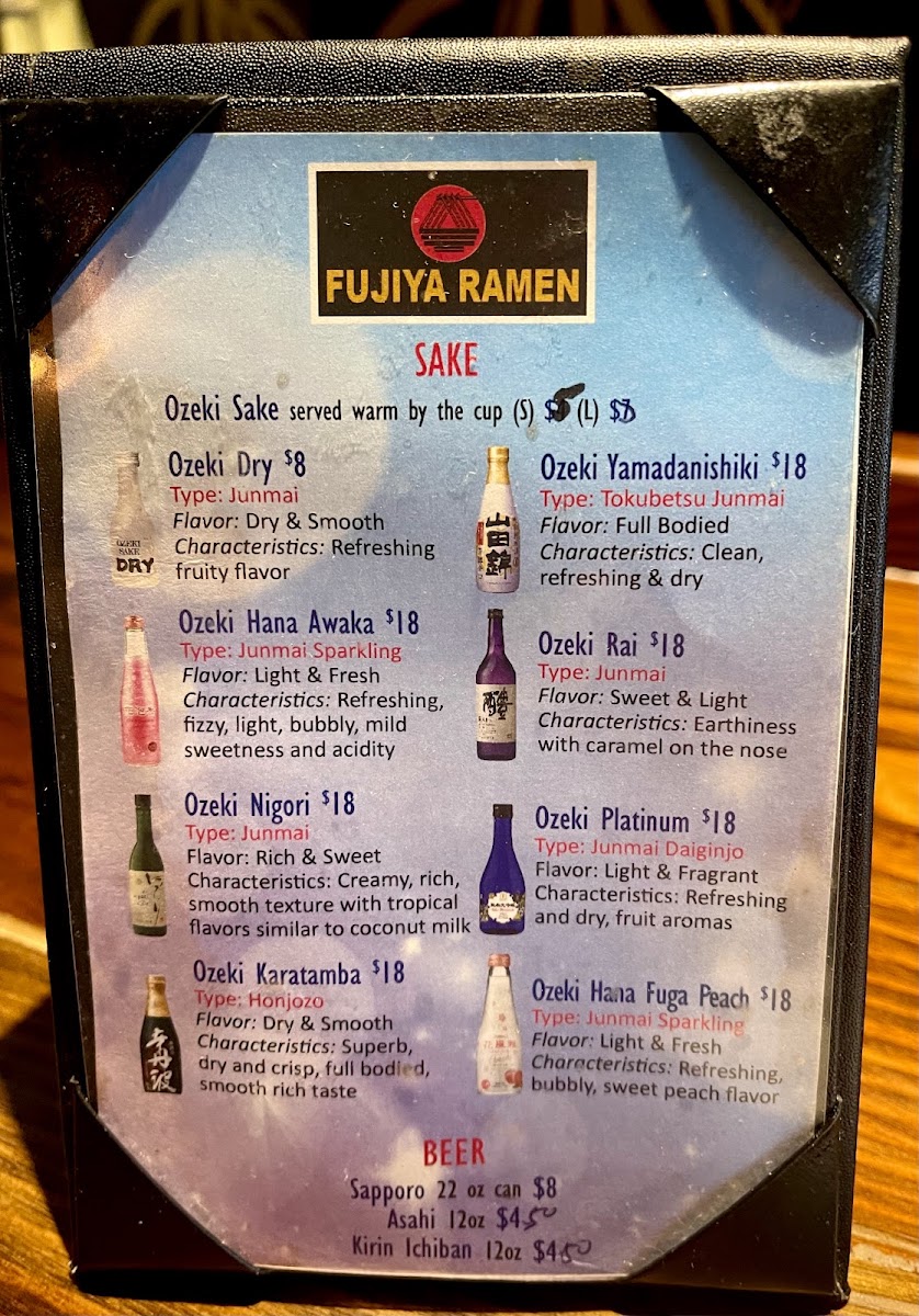 Menu Fujiya Ramen-4