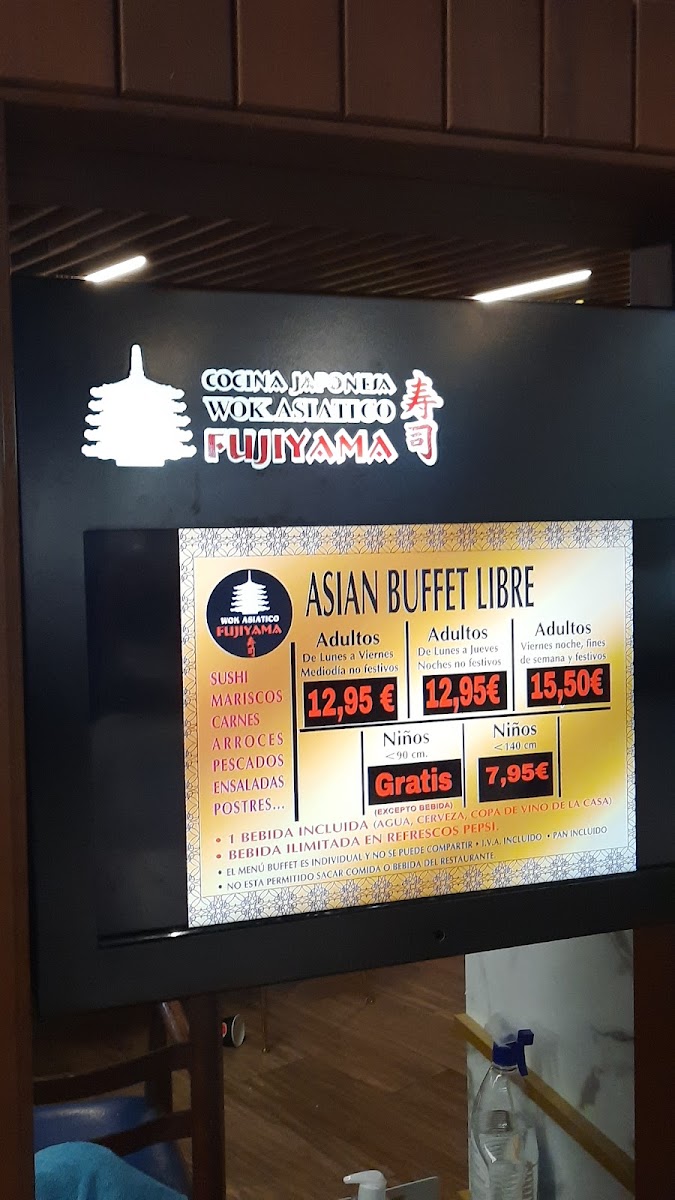 Menu Fujiyama-4