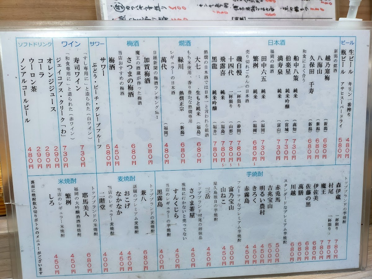 Menu Fukuzushi-5