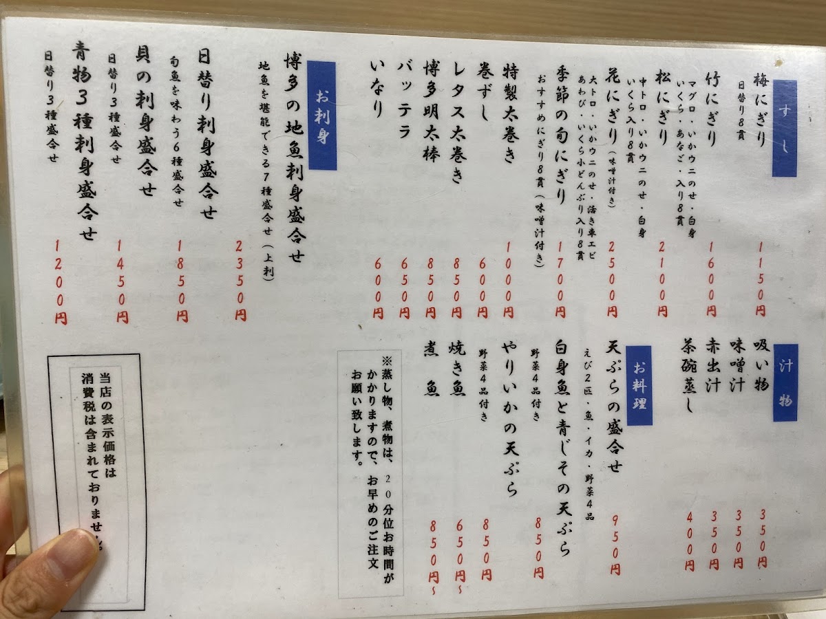 Menu Fukuzushi-8