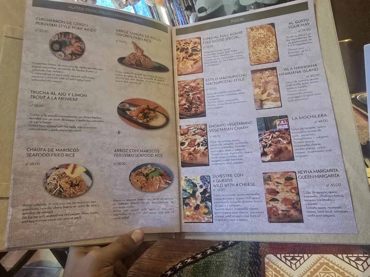 Menu Full House Machupicchu Restaurant-6