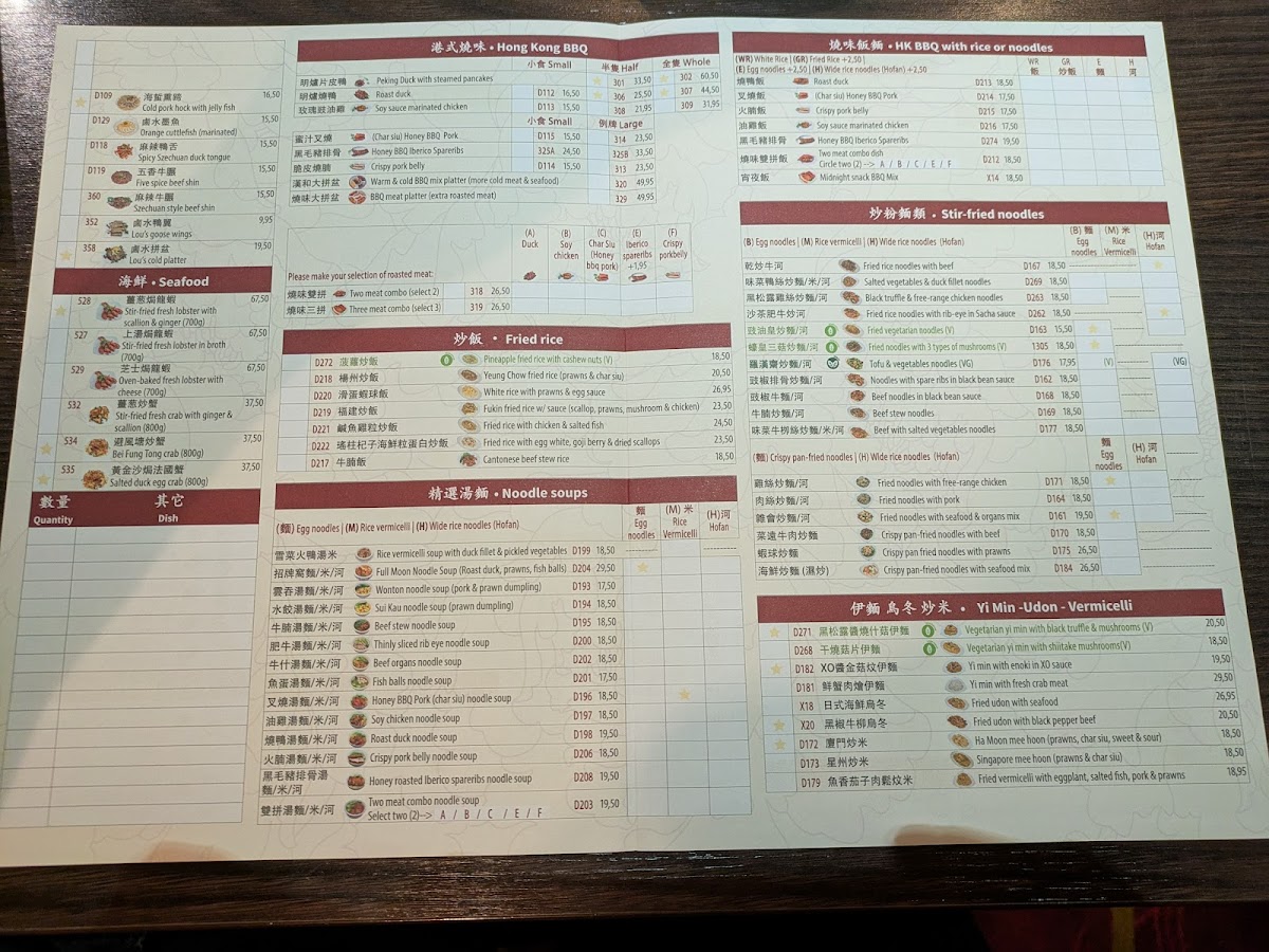 Menu Full Moon Garden - Dim Sum & Cantonese Cuisine-10