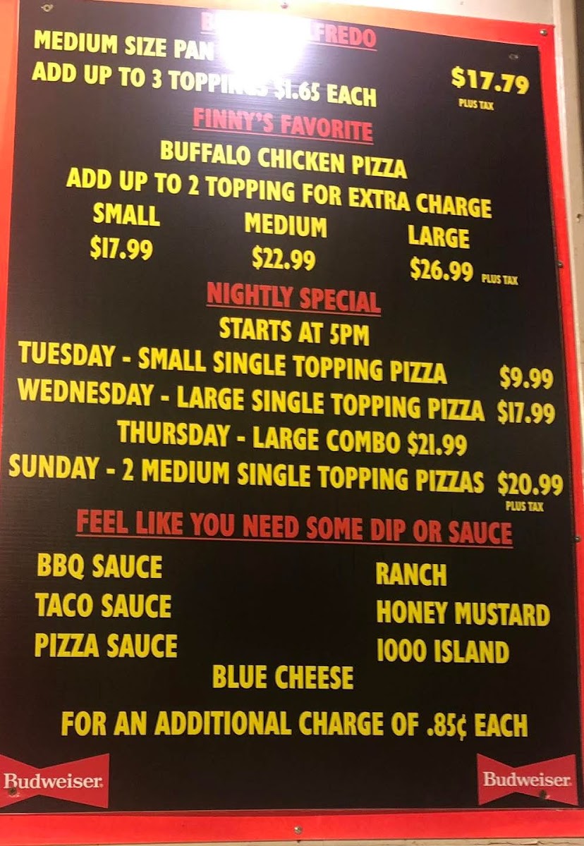 Menu Fun House Pizza & Pub-2