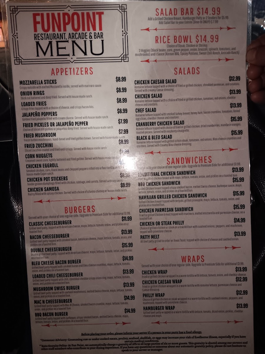 Menu Fun Point-5