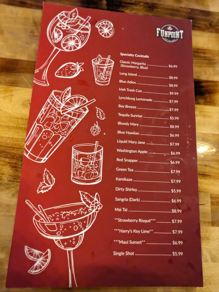Menu Fun Point-8