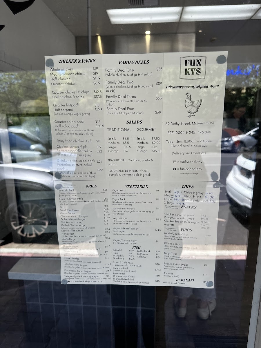 Menu Funky’S On Duthy-6