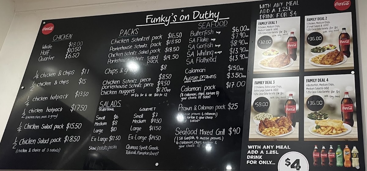 Menu Funky’S On Duthy-7