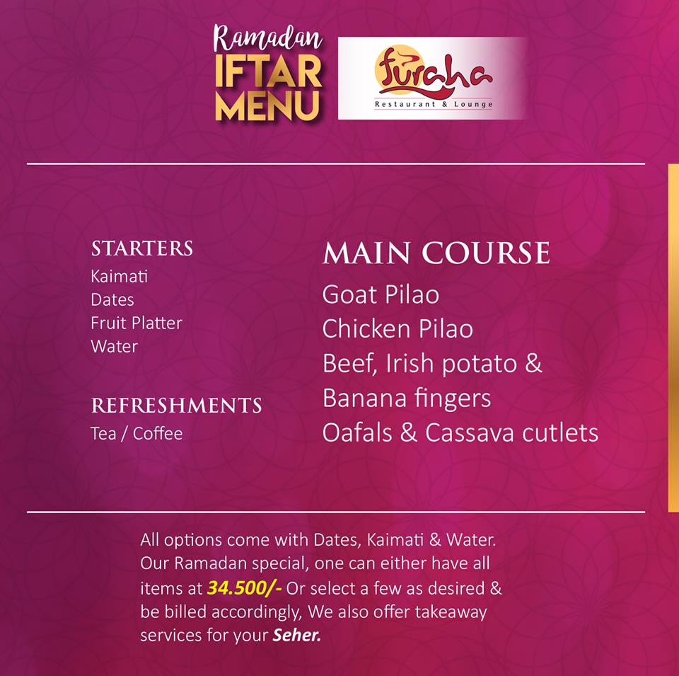 Menu Furaha Restaurant And Lounge-1