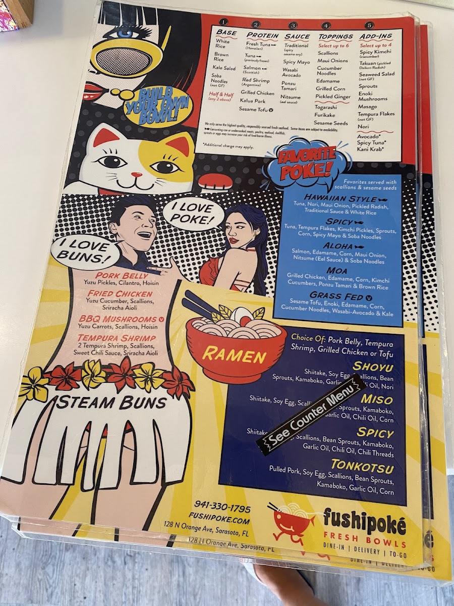 Menu Fushipoke & Ramen-1