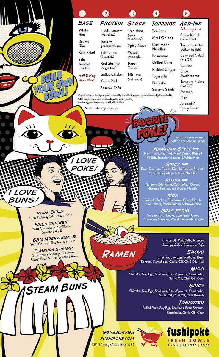 Menu Fushipoke & Ramen-10