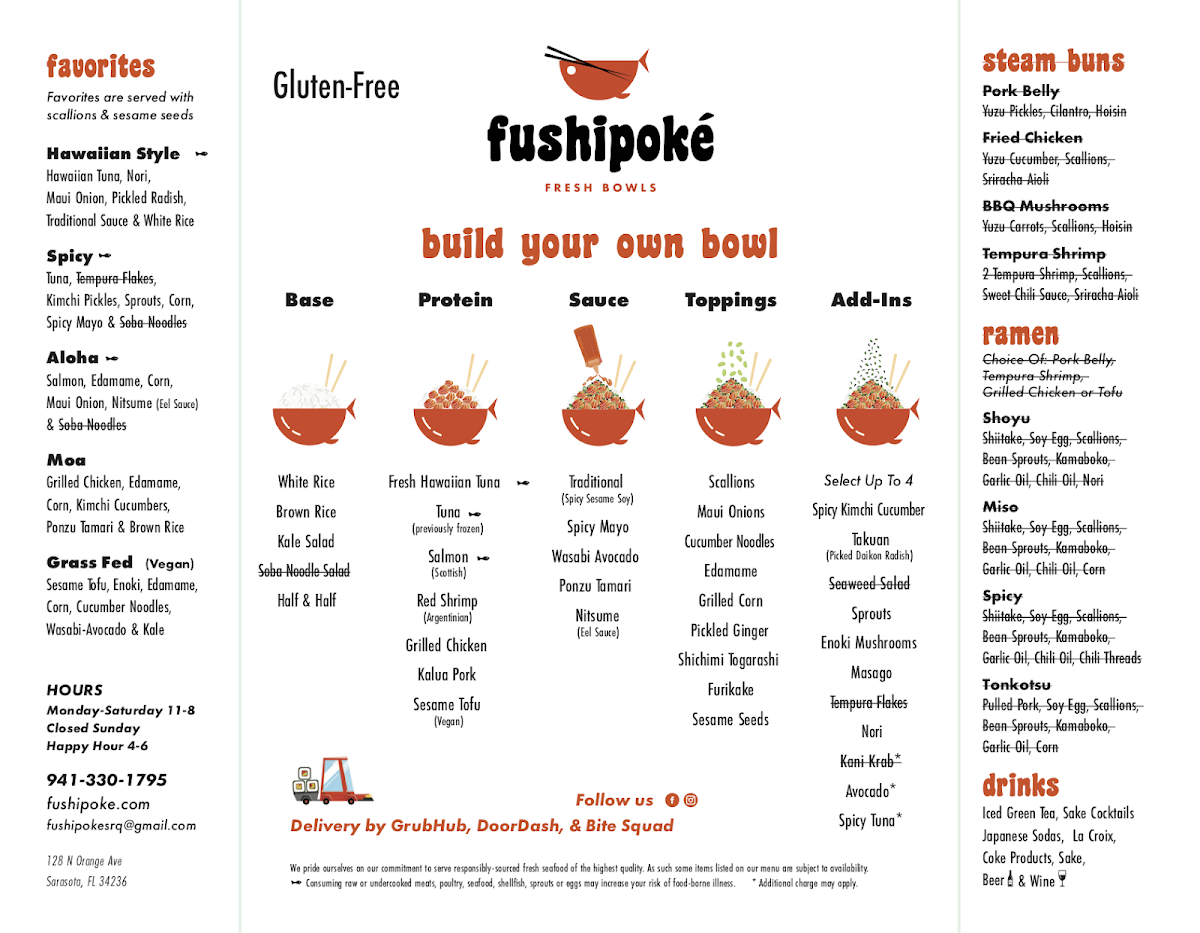 Menu Fushipoke & Ramen-5