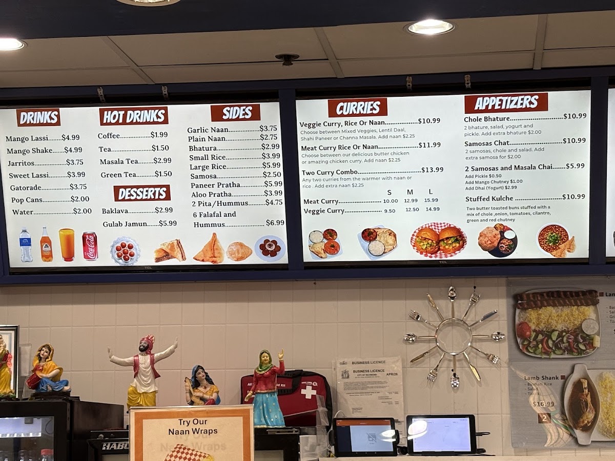 Menu Fusion Curry & Donair-2