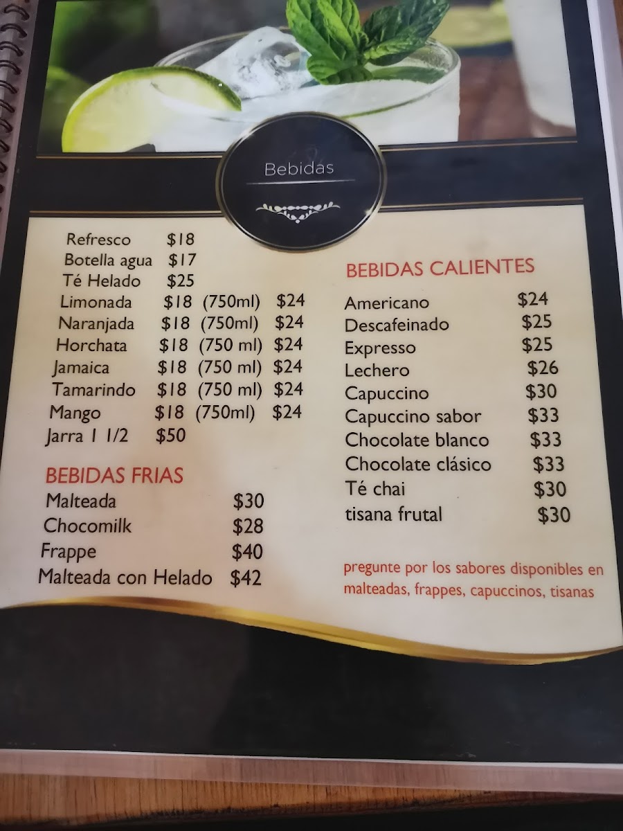 Menu Fusión Restaurant And Grill-3