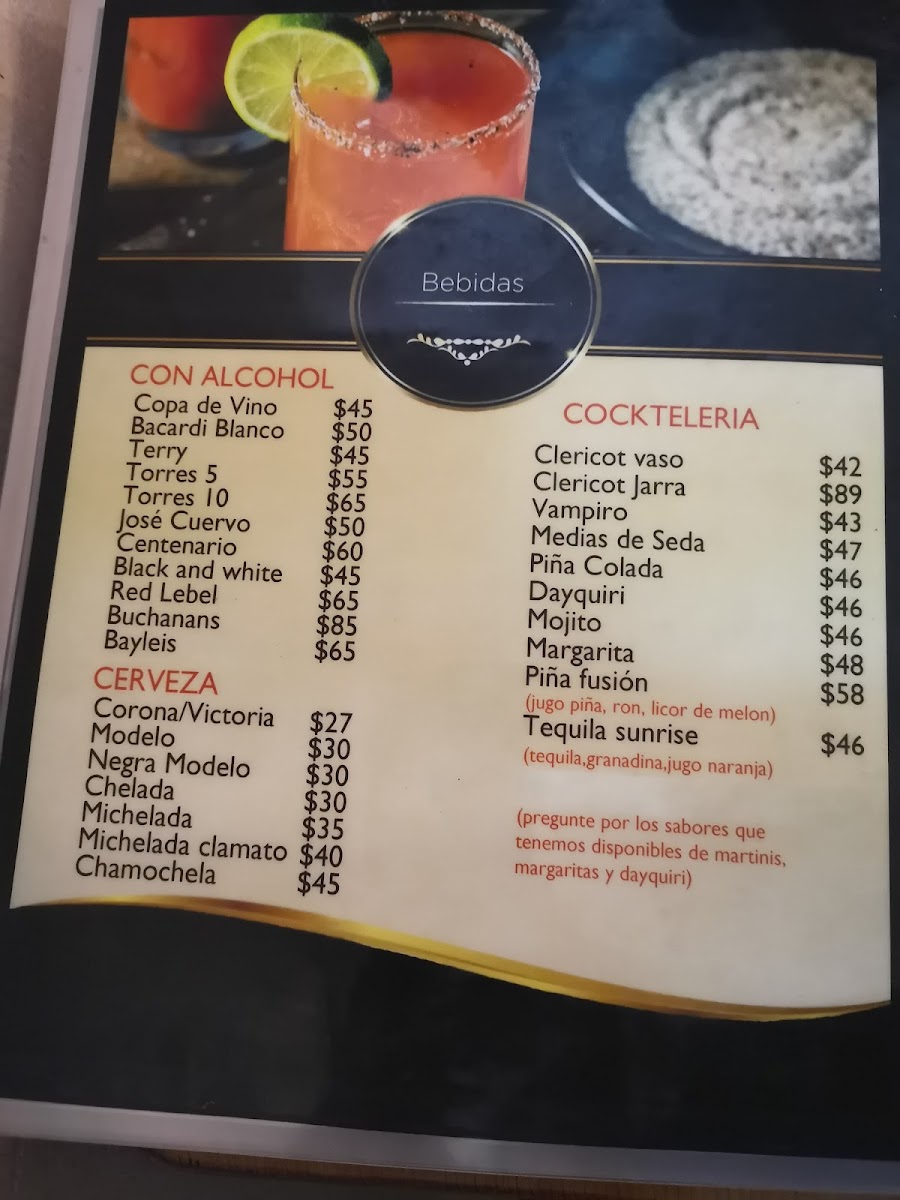 Menu Fusión Restaurant And Grill-4