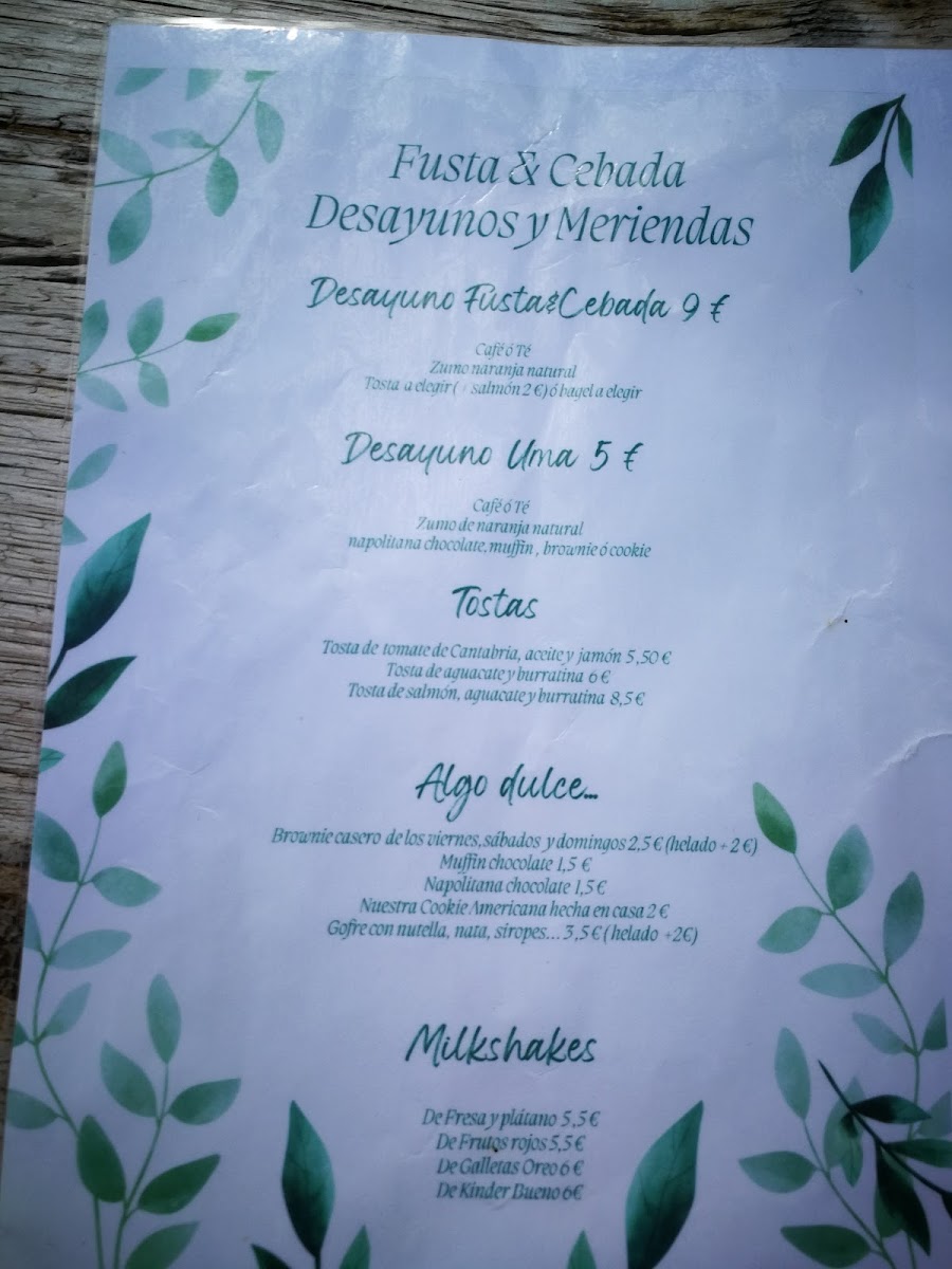 Menu Fusta & Cebada-4