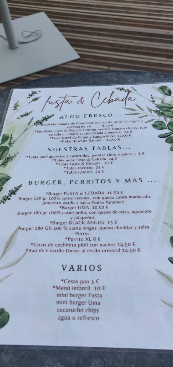 Menu Fusta & Cebada-5