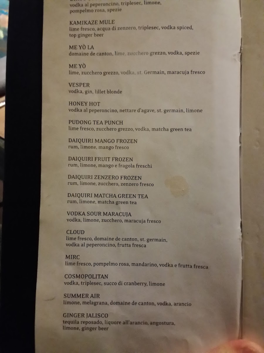 Menu Future Fusion-1