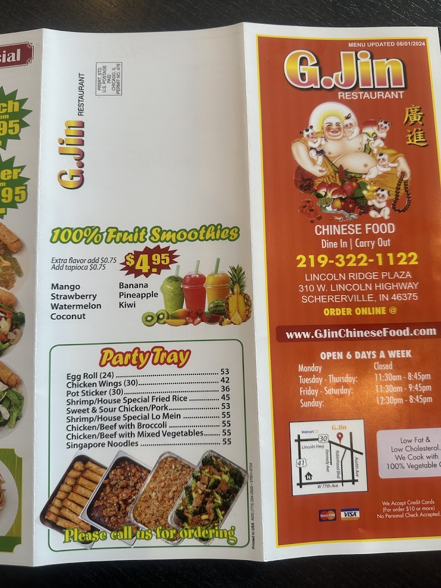 Menu G. Jin Restaurant(Guang Jin Restaurant)-3