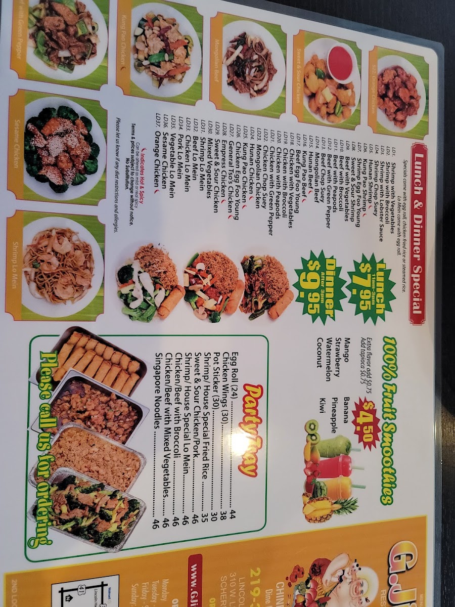 Menu G. Jin Restaurant(Guang Jin Restaurant)-6