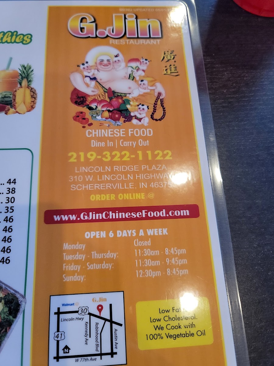 Menu G. Jin Restaurant(Guang Jin Restaurant)-8