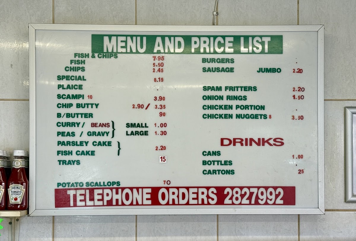 Menu G J's Finest-1