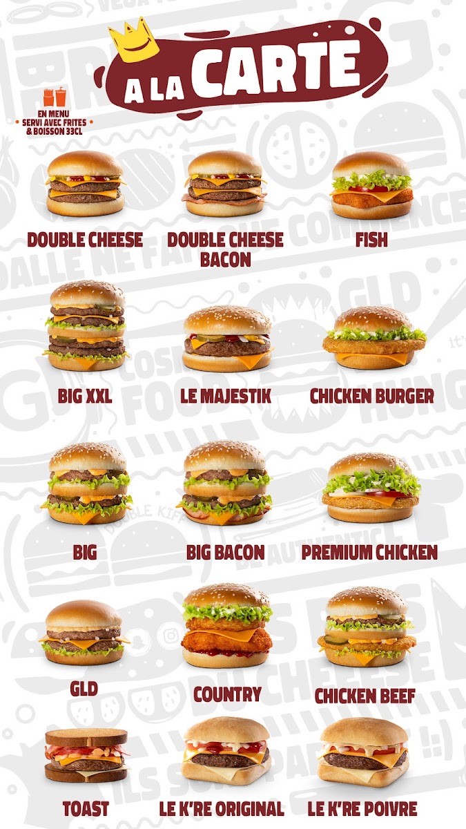 Menu G La Dalle - Massy-1