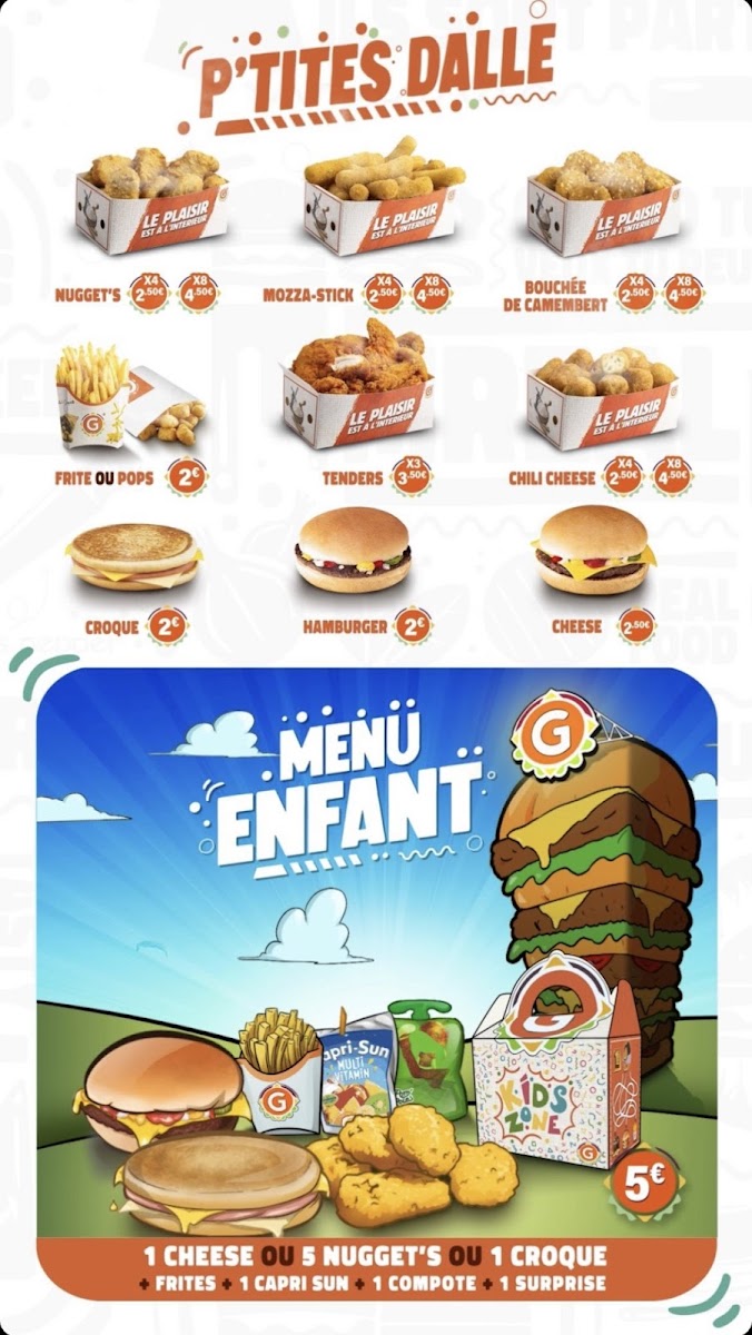 Menu G La Dalle - Massy-10