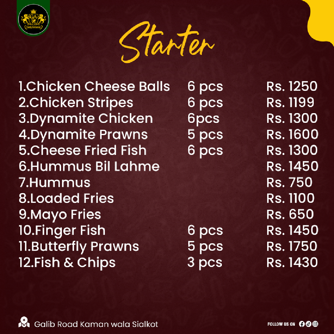 Menu G.a Family Restaurant-10