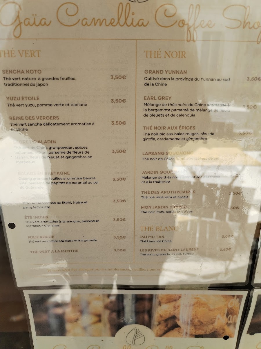 Menu Gaïa Camellia Coffee Shop-4