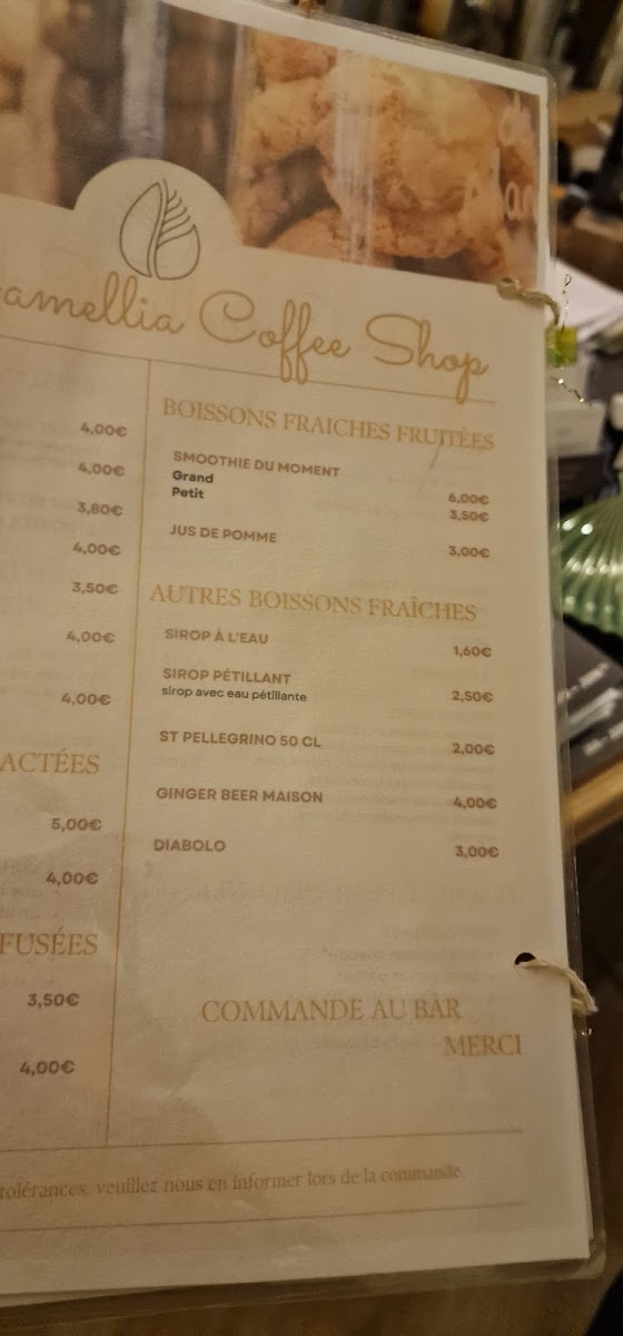 Menu Gaïa Camellia Coffee Shop-6