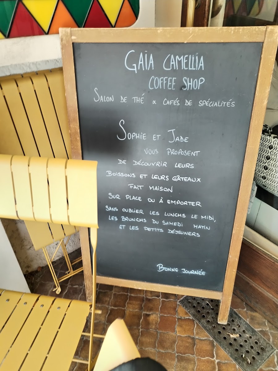 Menu Gaïa Camellia Coffee Shop-7
