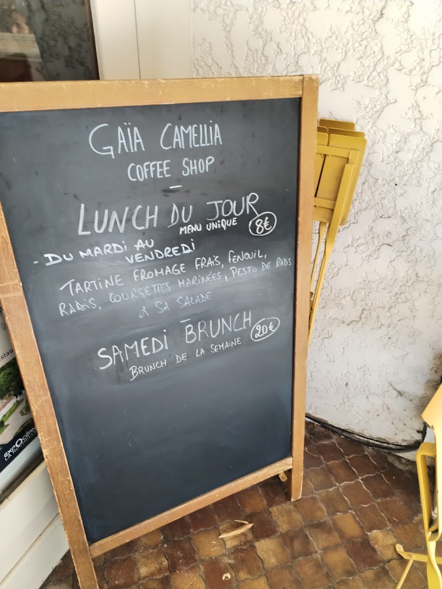 Menu Gaïa Camellia Coffee Shop-8