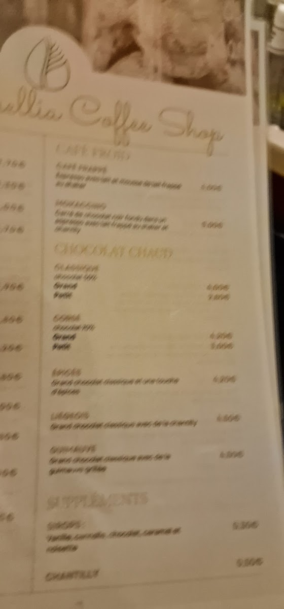 Menu Gaïa Camellia Coffee Shop-9
