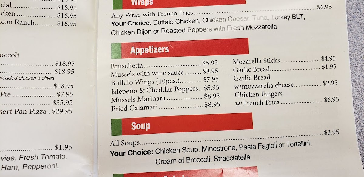 Menu Gabby's Pizza-4