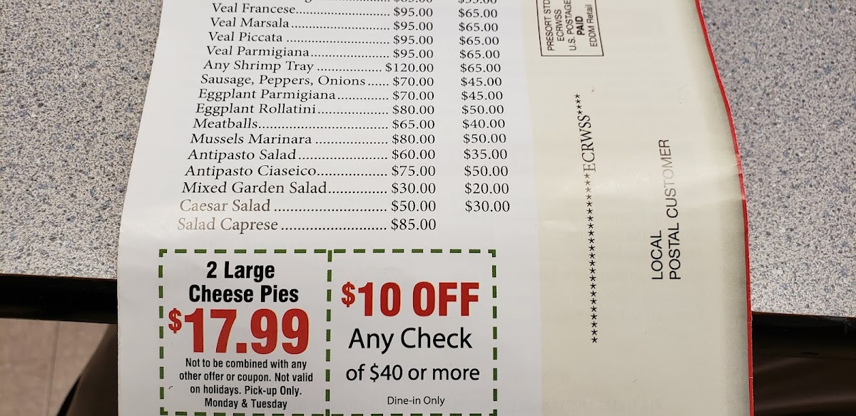 Menu Gabby's Pizza-5