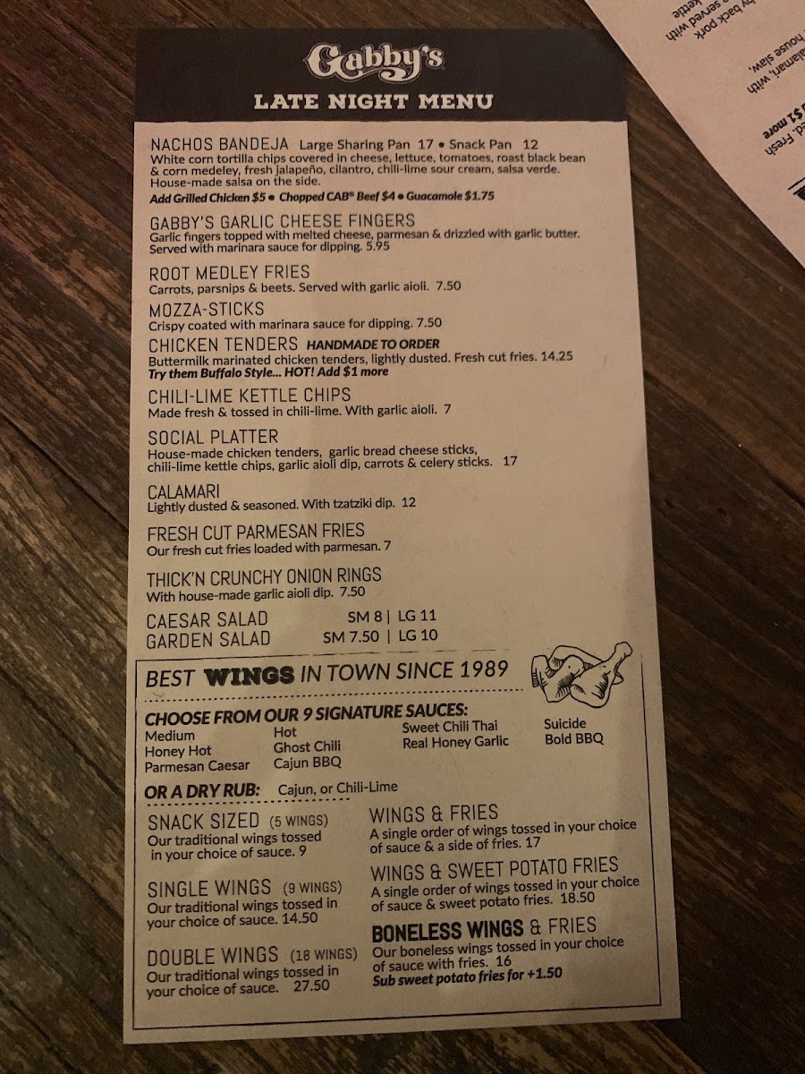 Menu Gabby's-7