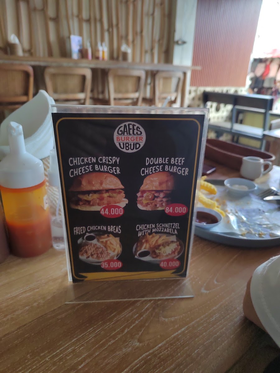 Menu Gaees Burger Ubud-2