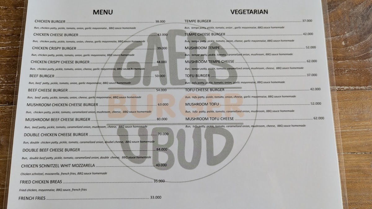 Menu Gaees Burger Ubud-9
