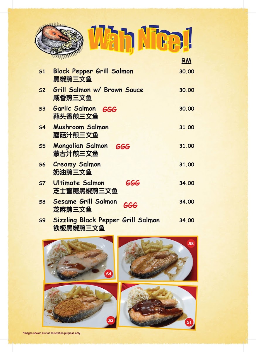 Menu Gaga Western & Eastern Corner Restaurant-5