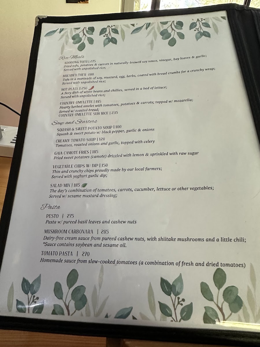 Menu Gaia Cafe-8