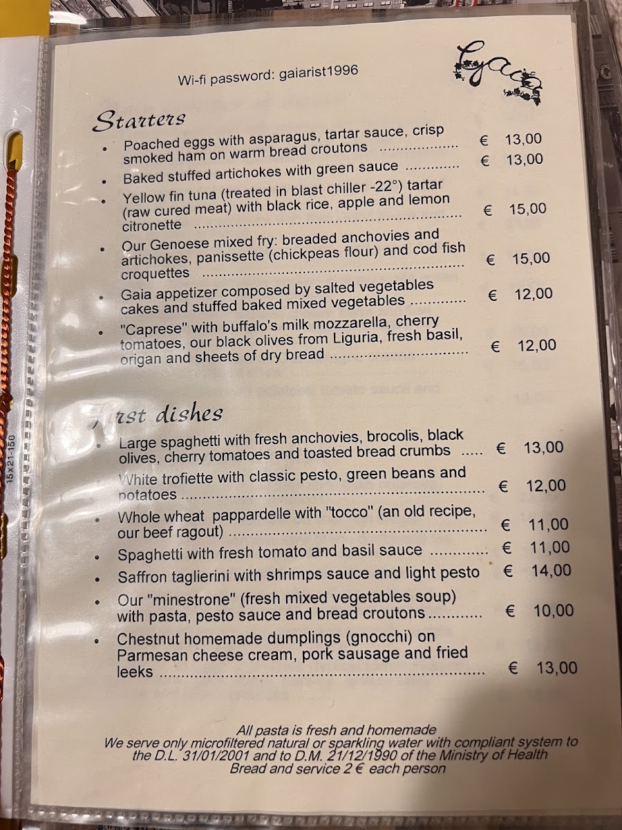 Menu Gaia Vini & Cucina-3