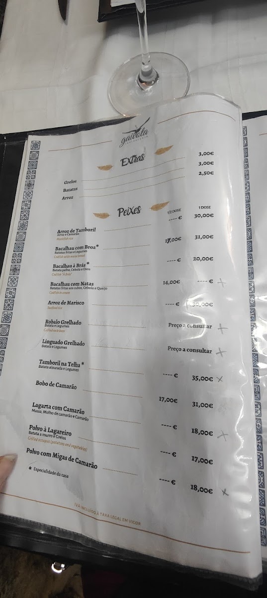 Menu Gaivota-1