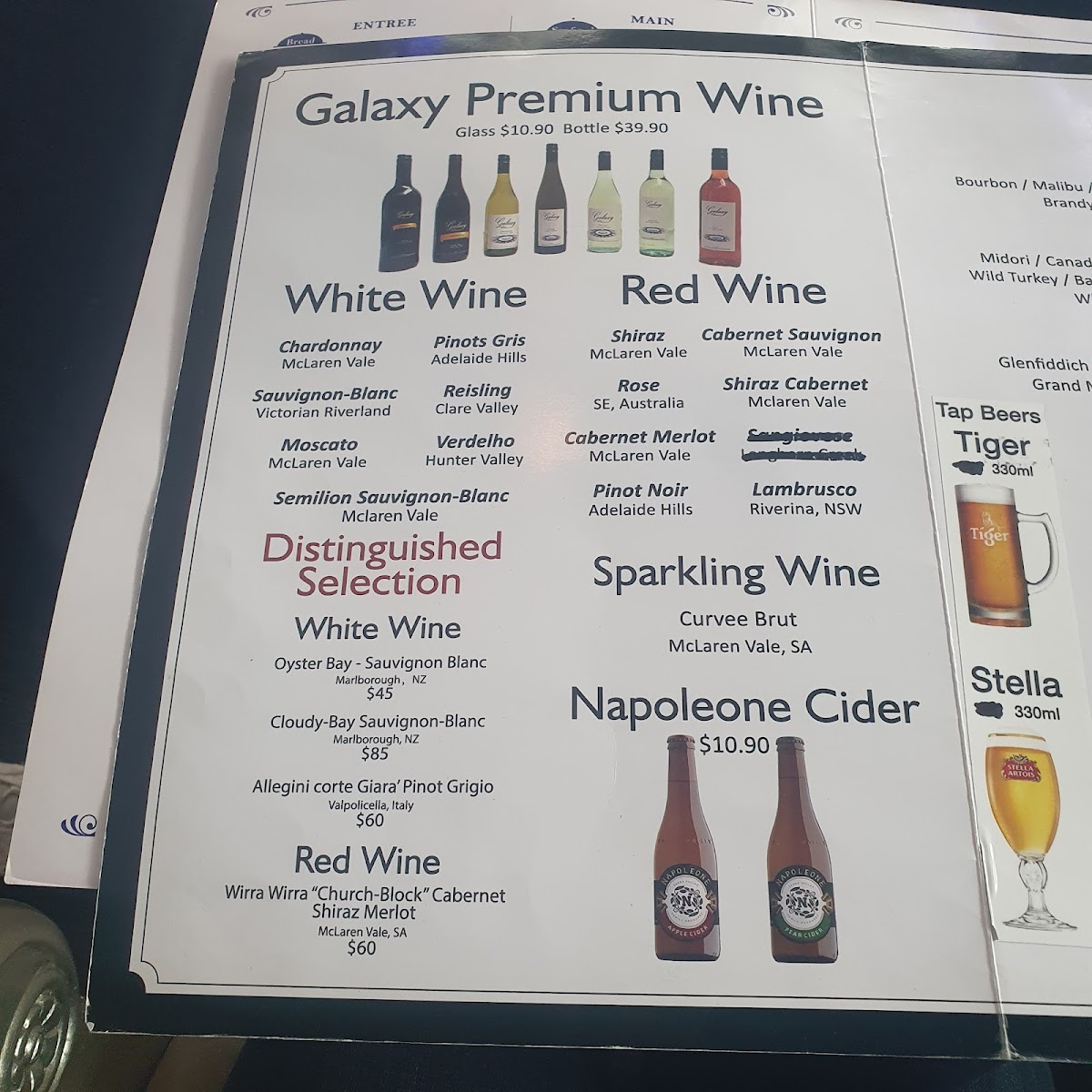 Menu Galaxy Seafood And Mediterranean Restaurant-10