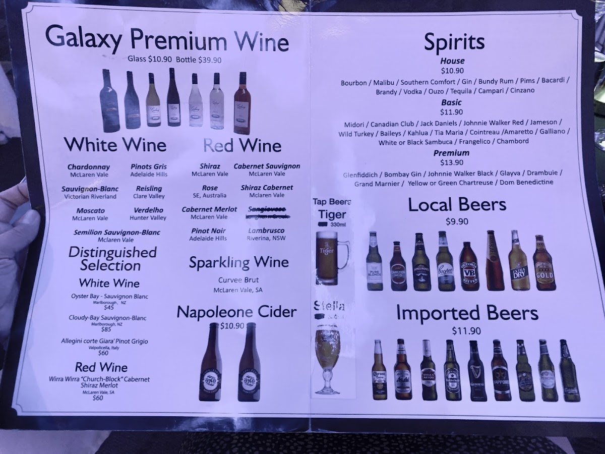 Menu Galaxy Seafood And Mediterranean Restaurant-7