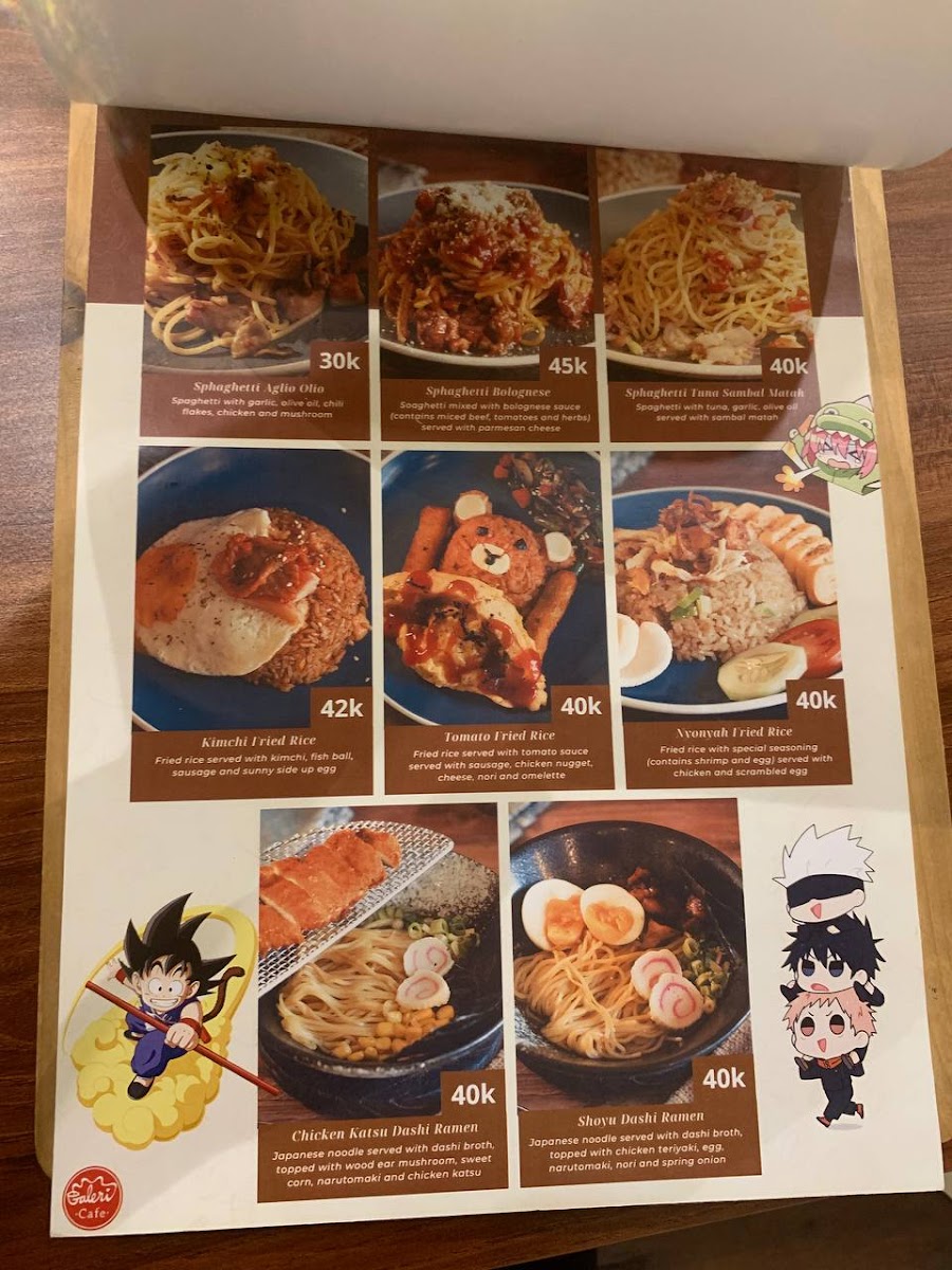 Menu Galeri Cafe & Toy's Gallery-4