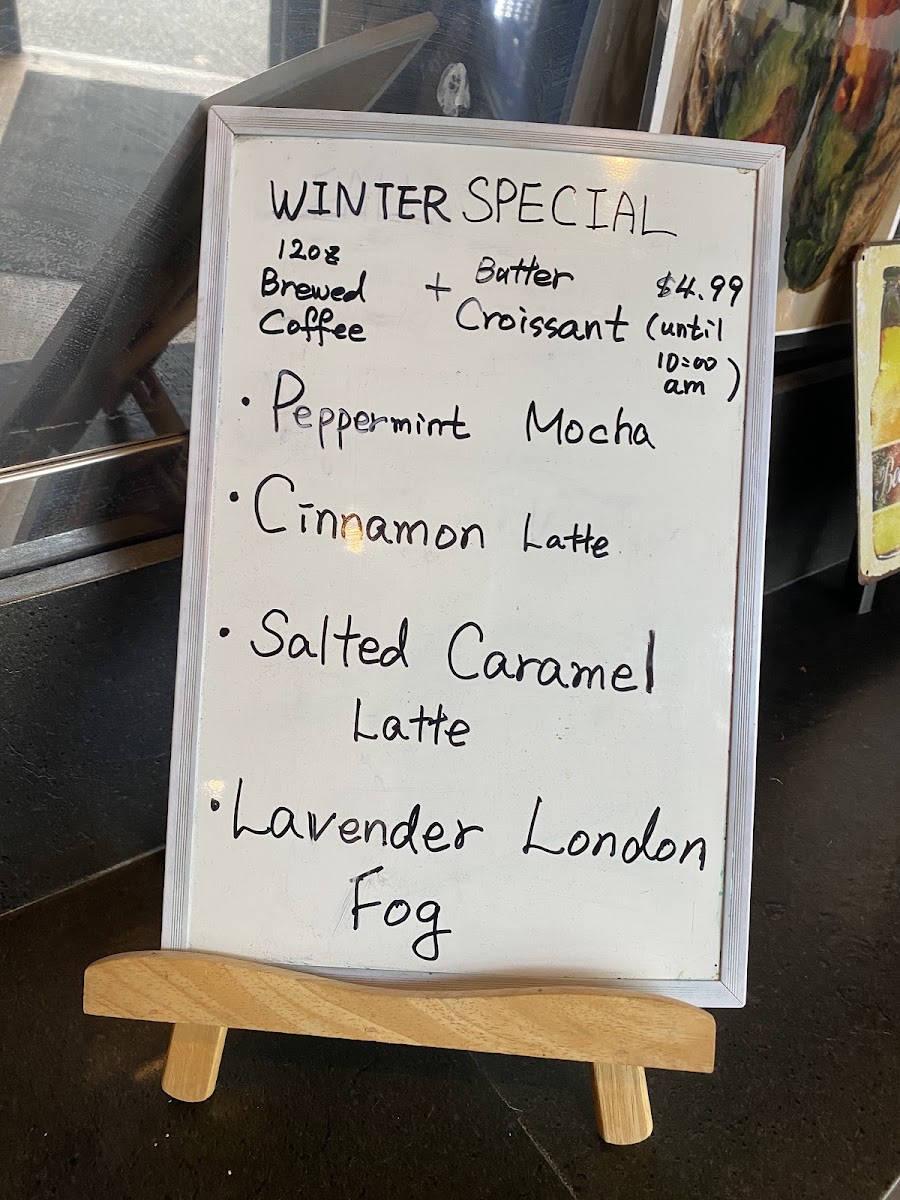 Menu Gallagher's Coffee Bar & Cafe-2